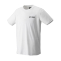 Yonex Sport-Freizeit Tshirt Crew Neck Baumwolle 2023 weiss Herren